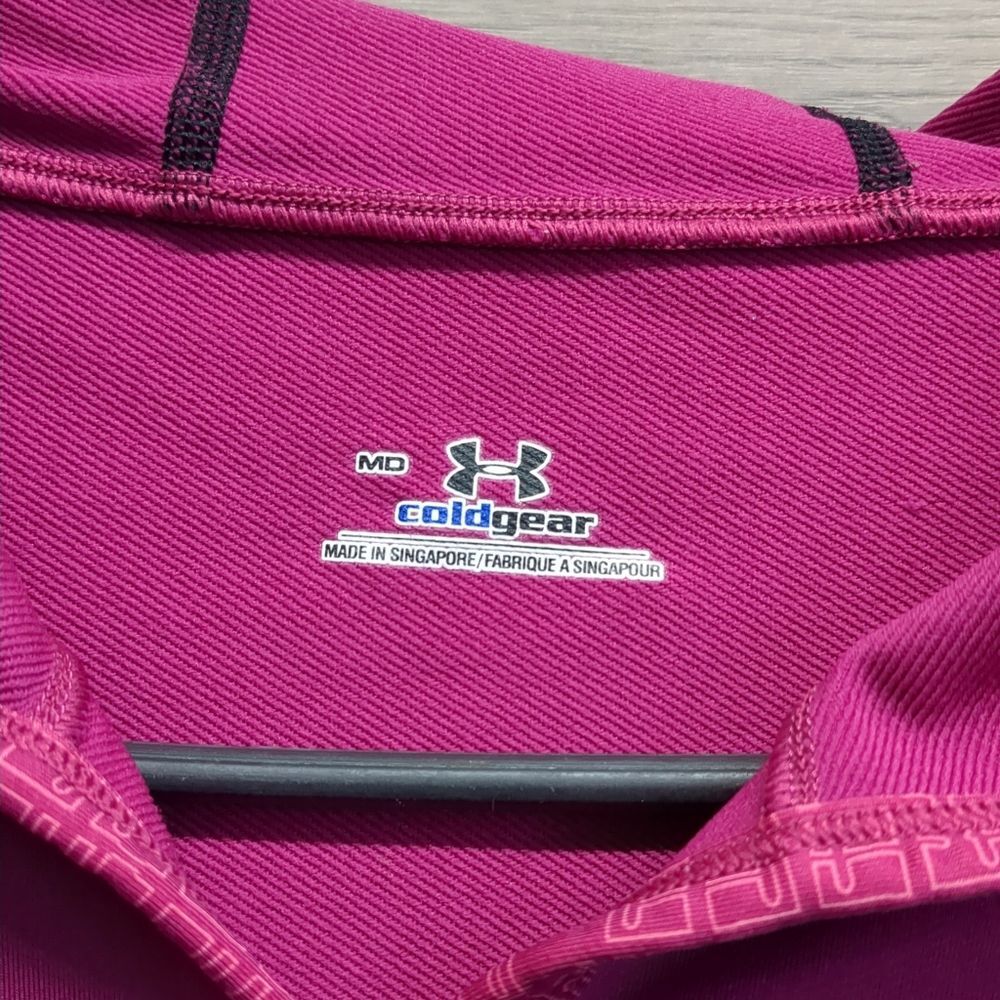 Under Armour Exercise Cold Gear Pullover Hoodie W… - image 5